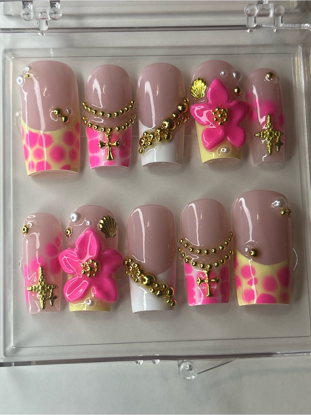 Handmade Builder Gel Press Ons